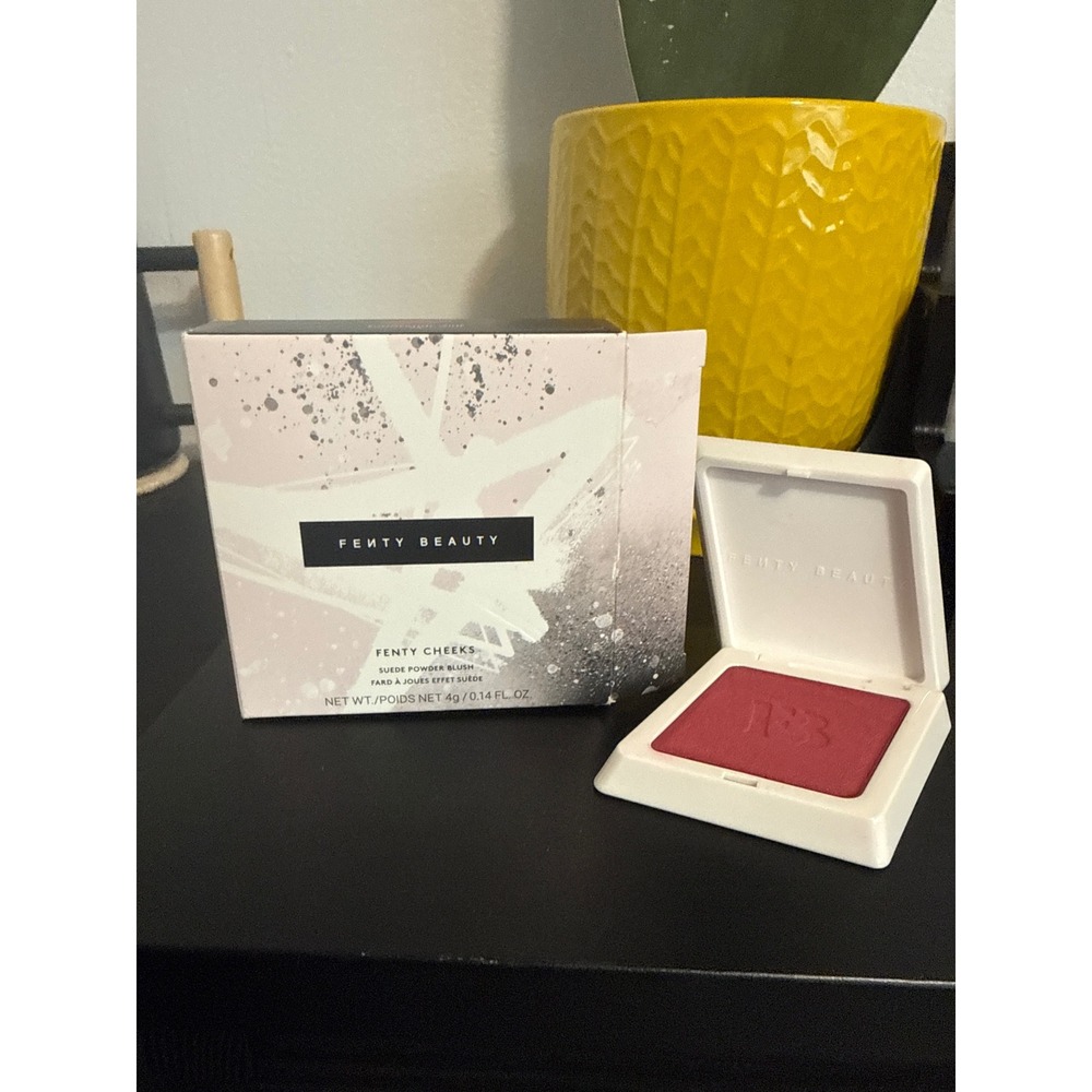 Fenty Beauty Cheeks Suede Powder summertime wine  4g 0.14oz New in Box